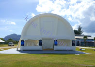 40X10 X 6 M PVC Putih Acara Tenda Tiup Dengan Hambatan Angin Yang Kuat