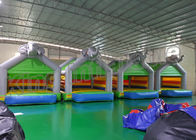 Jungle Bus Bentuk Inflatable Jumping Castle Indoor dan Outdoor