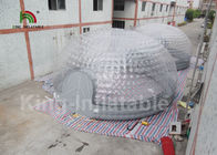 Tenda Kedap Udara Combo Warna Jelas Inflatable Bubble 8m Diameter Untuk Outdoor