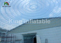 Waterproof 1.0mm PVC Inflatable Dome Bubble Tent Struktur Lapisan Ganda