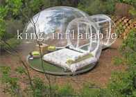 Komersial Transparan PVC Lawn Inflatable Bubble Tent Balon 4 M Diameter