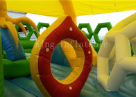 0,55 PVC Terpal Bouncer Castle Outdoor Taman Hiburan Inflatable