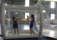 OEM Romantis 0.8mm PVC Tiup Transparan Gelembung Tenda / Balon Untuk Pesta