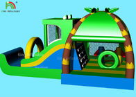 Lapangan Tiup Taman Dalam Ruangan Lapangan Jumping Castle Green Crocodile ， Hutan Kelapa - Blended Bertema