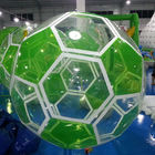 1.0mm PVC Putih / Hijau Inflatable Walk On Water Ball