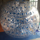Biru Clear Ramp Dot Inflatable Zorb Ball