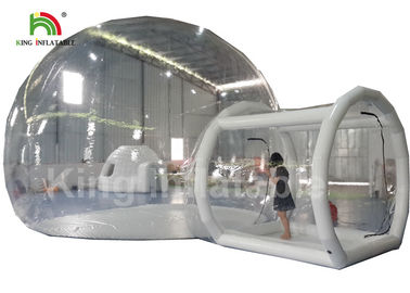 6m Diameter Transparan Inflatable Bubble Tent Dengan Tunnel Untuk Outdoor Camping Sewa